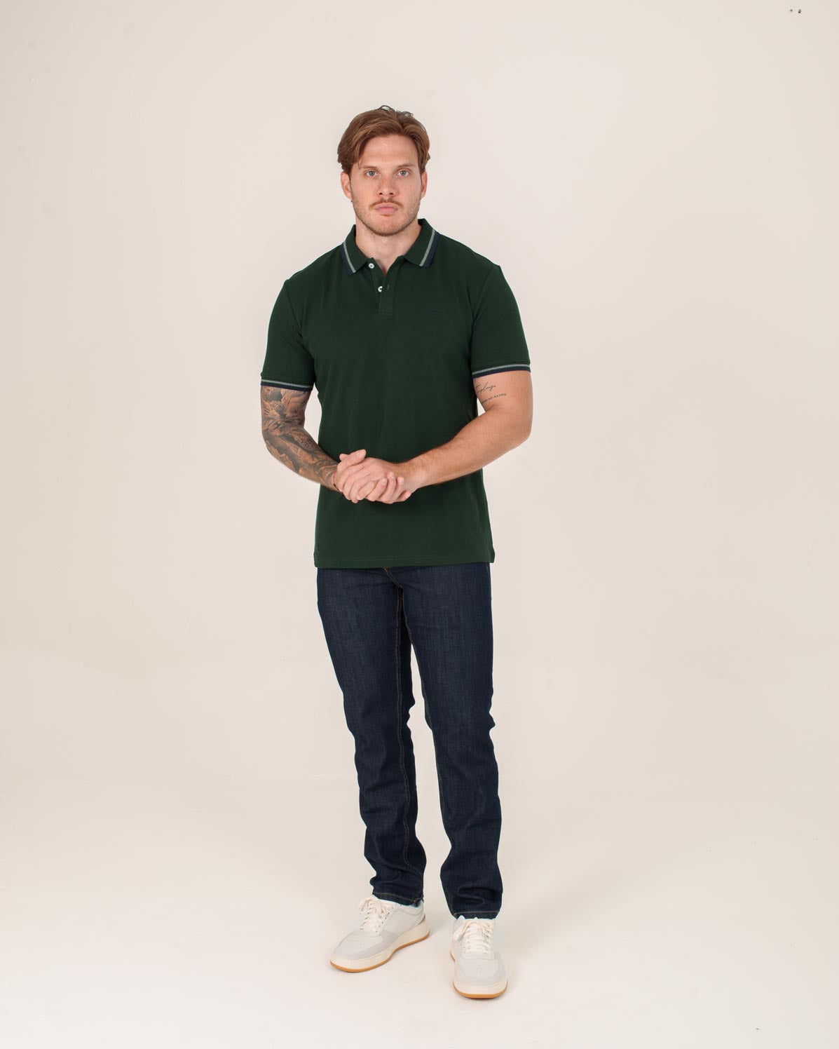 CARVEN POLO HOMBRE VERDE CVY31543PNGE