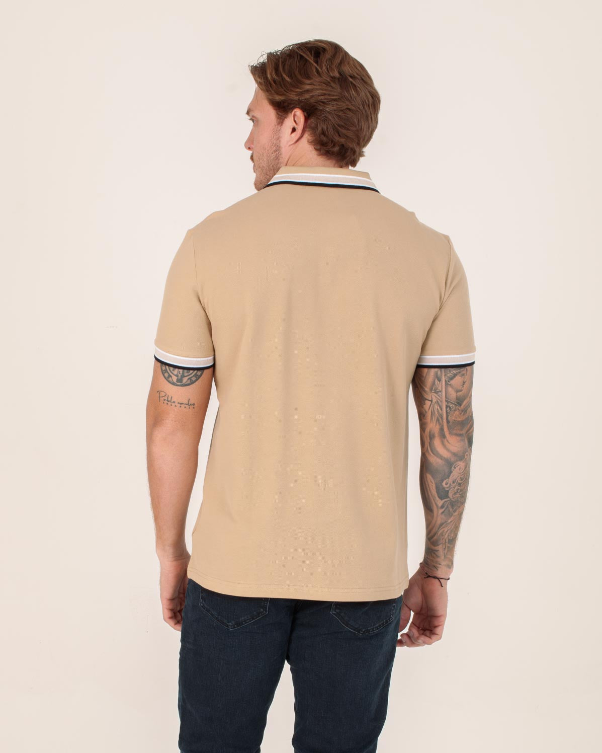 CARVEN POLO HOMBRE MARRON CVY31545SP