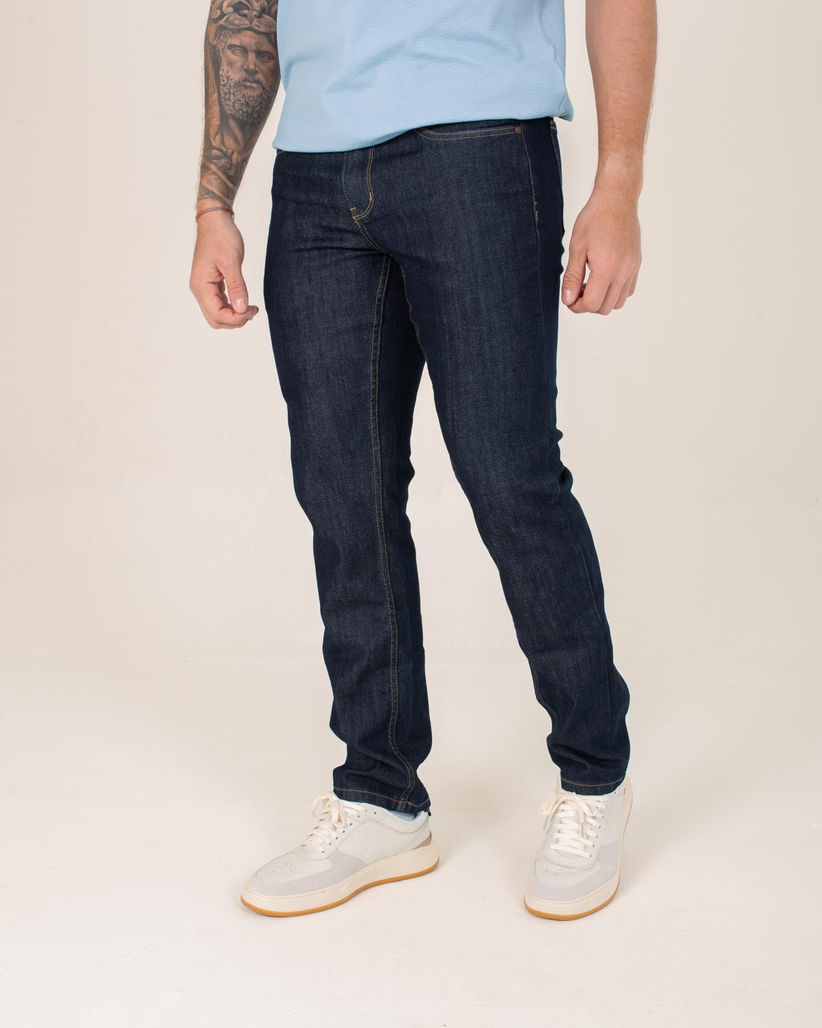 CARVEN JEANS HOMBRE AZUL CVX23108SIN