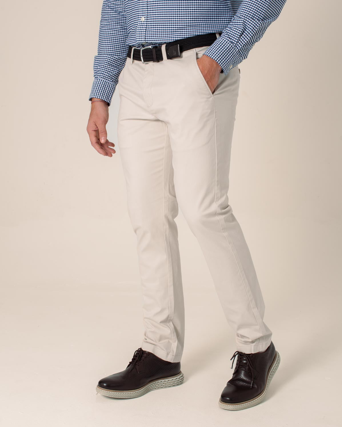 CARVEN PANTALON HOMBRE BEIGE CVB211SD