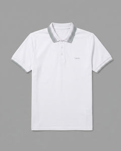 Polo P/H M/C Carven Para Hombre Color Blanco Cv-Z31-102-Owh
