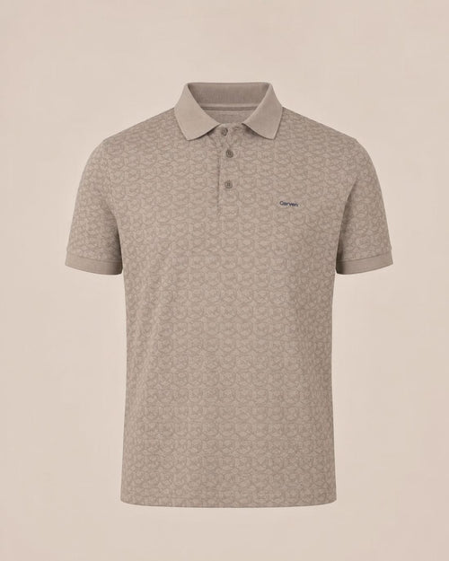 Polo P/H M/C Carven Para Hombre Color Blanco Cv-Z31-134-Ot