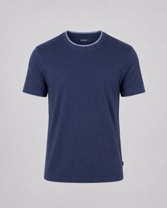 T-Shirt P/H M/C Carven Para Hombre Color Azul Cv-Z30-333-Nv
