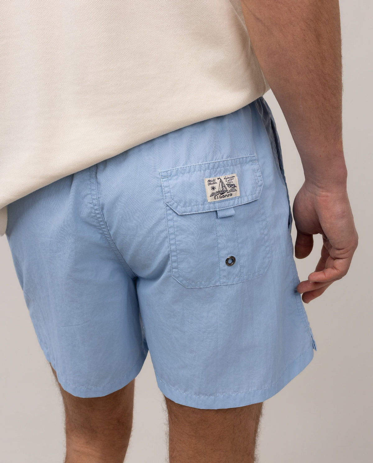 Bañador Liso EL GANSO HOMBRE AZUL