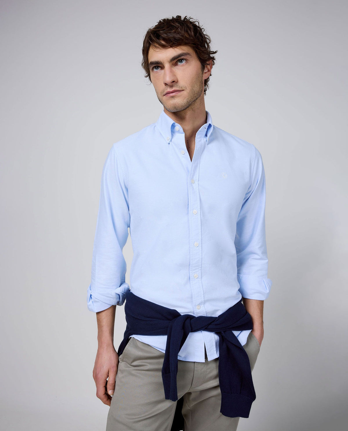 Camisa Oxford Lisa EL GANSO HOMBRE AZUL 1050s260004