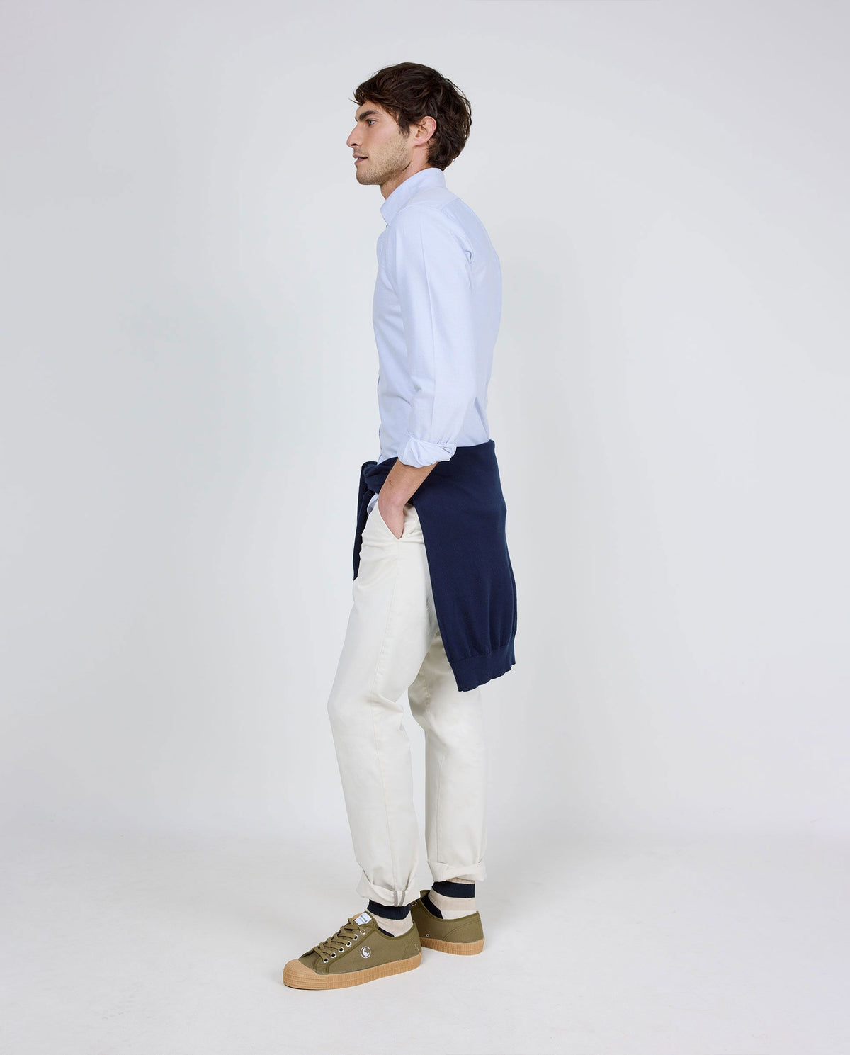 Camisa Oxford Lisa EL GANSO HOMBRE AZUL