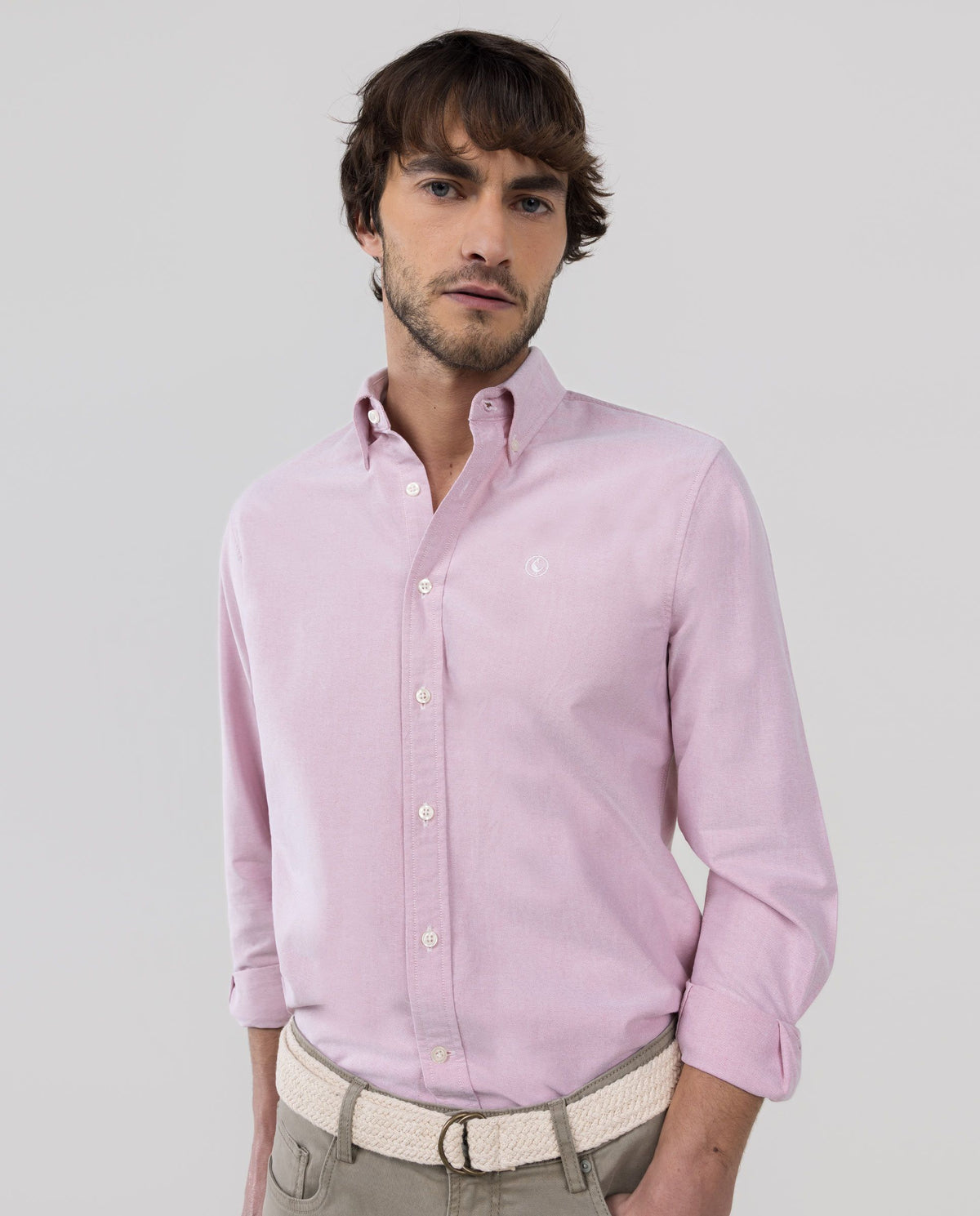 Camisa Oxford Lisa EL GANSO HOMBRE ROSADO
