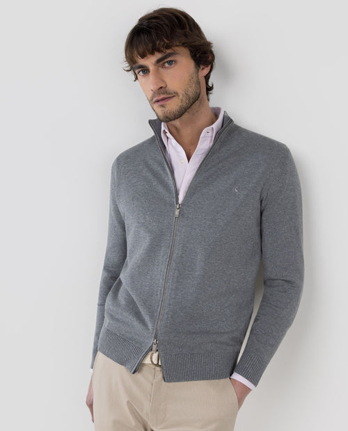 Cárdigan Cremallera EL GANSO HOMBRE GRIS