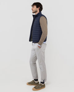 Chaleco Acolchado Básico EL GANSO HOMBRE AZUL