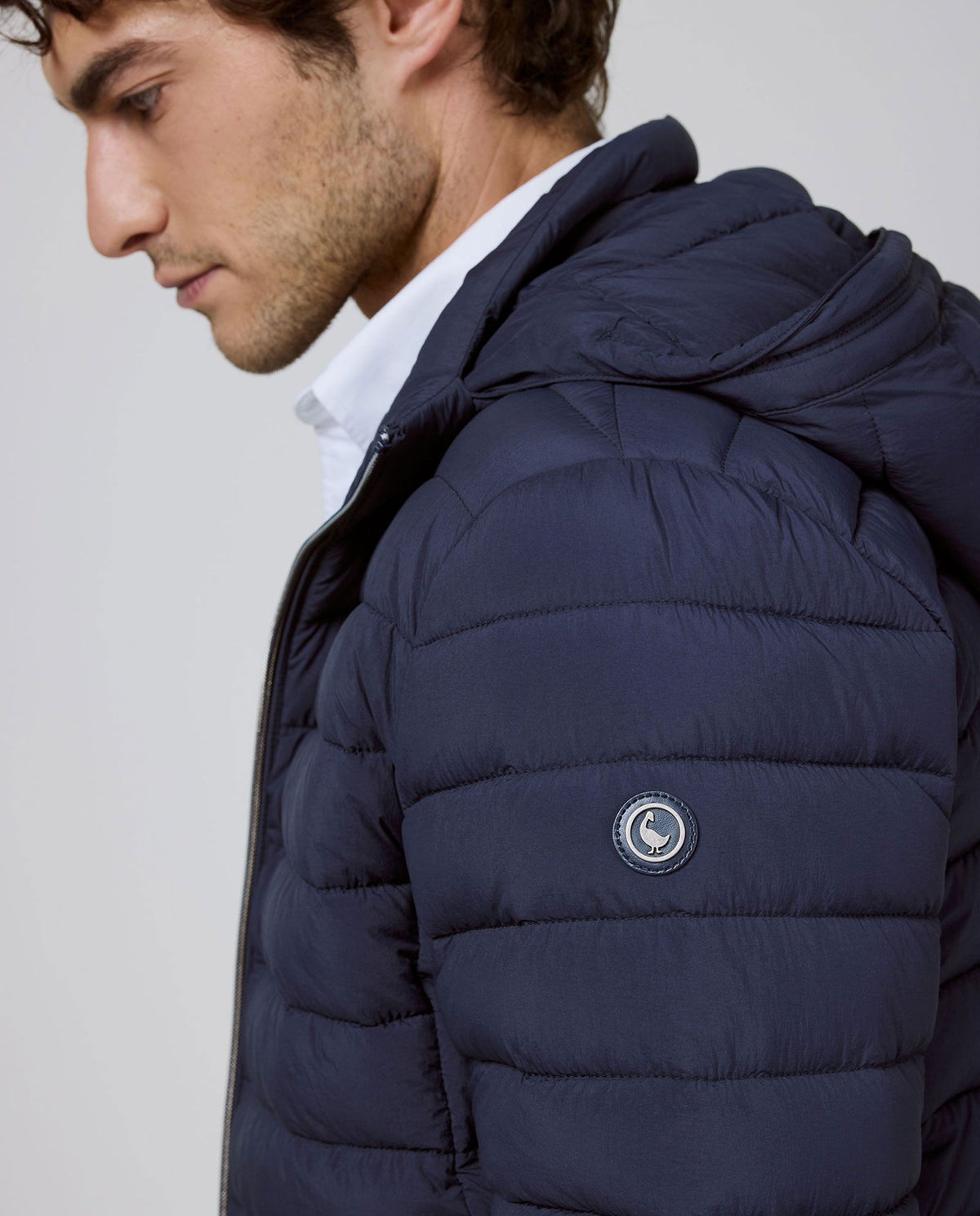 Chaqueta Acolchada Básica EL GANSO HOMBRE AZUL