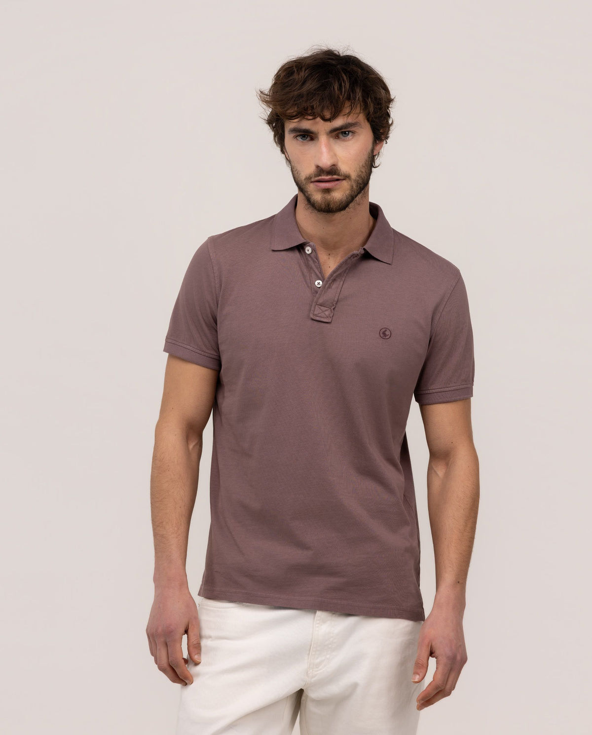 Polo Single Jersey EL GANSO HOMBRE MORADO