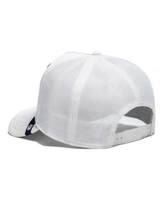 GORRA GORIN BROSS FAUX LEATHER BULL SKULL COLOR BLANCO