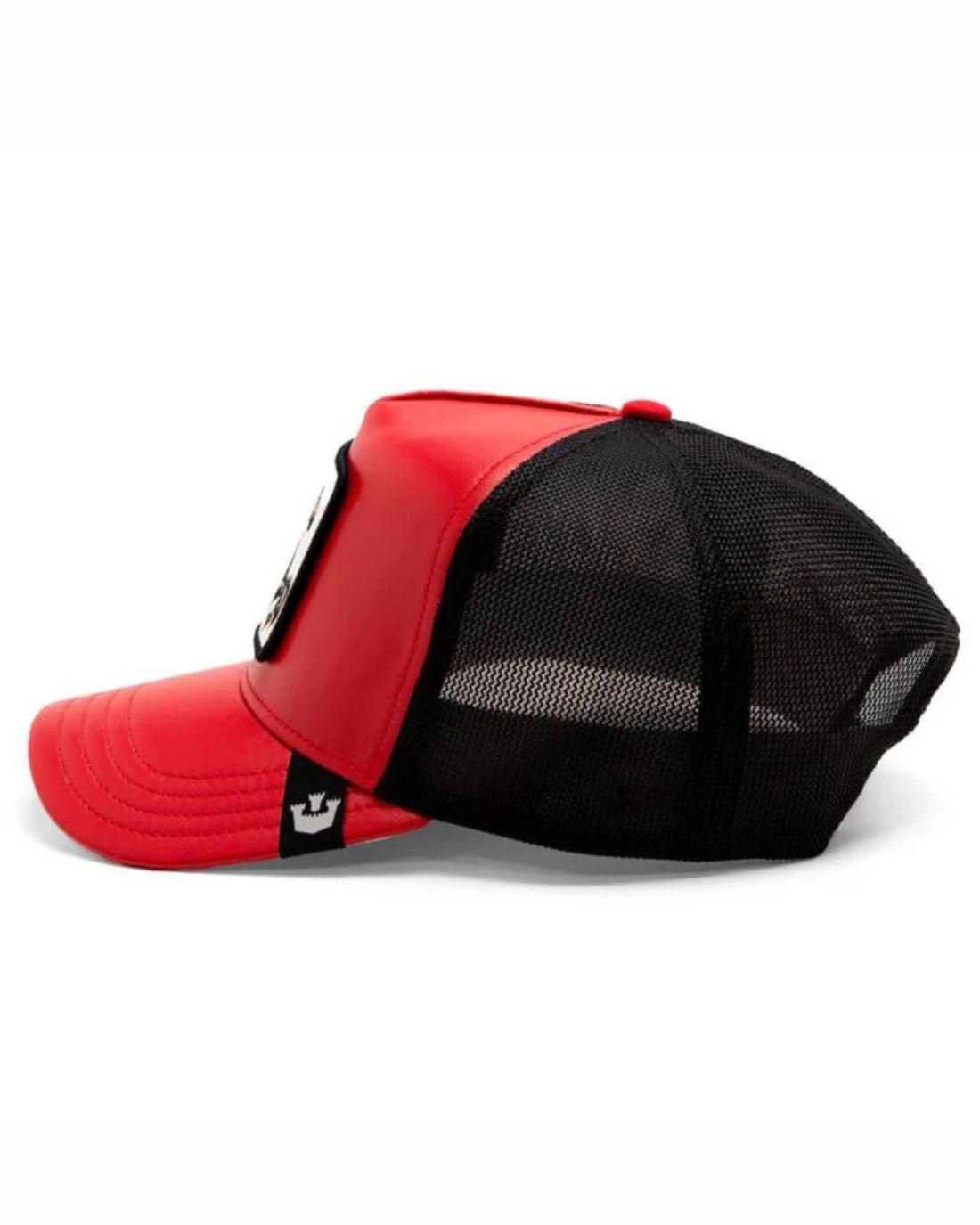 GORRA GORIN BROSS SHLEATHER STALLION COLOR ROJO