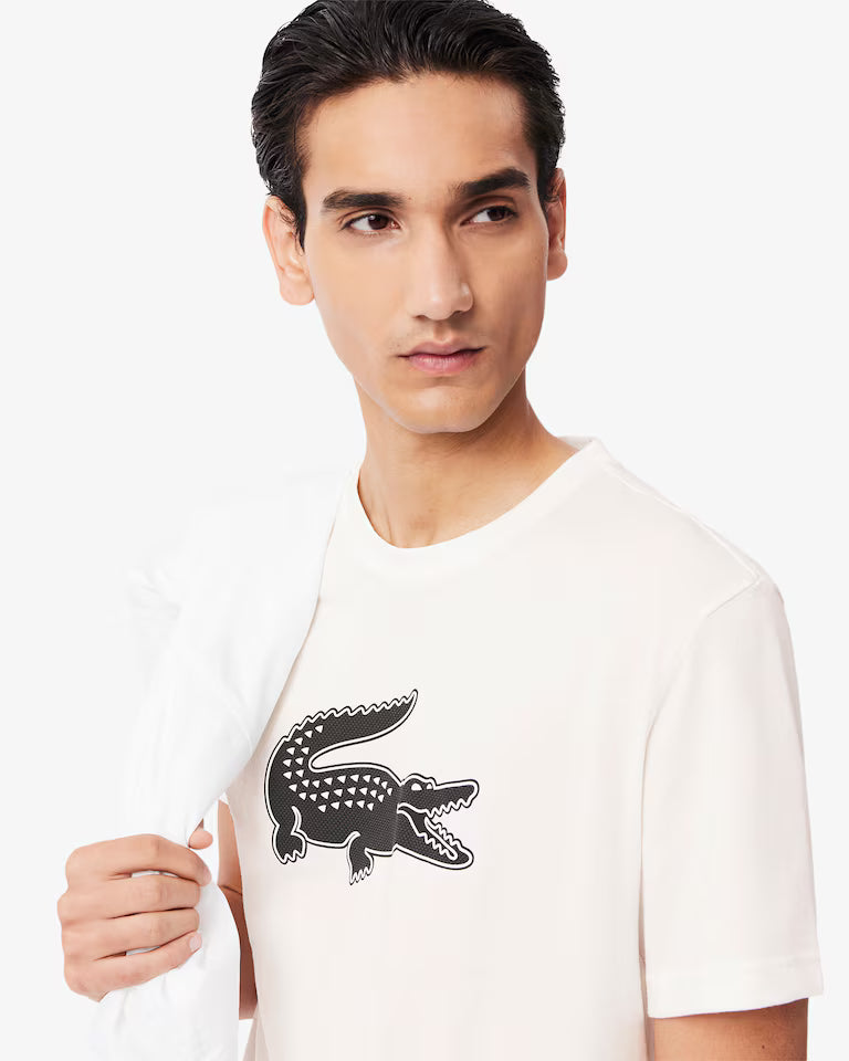 LACOSTE TH204223AU8 CAMISETA DEPORTIVA XXL WHITE