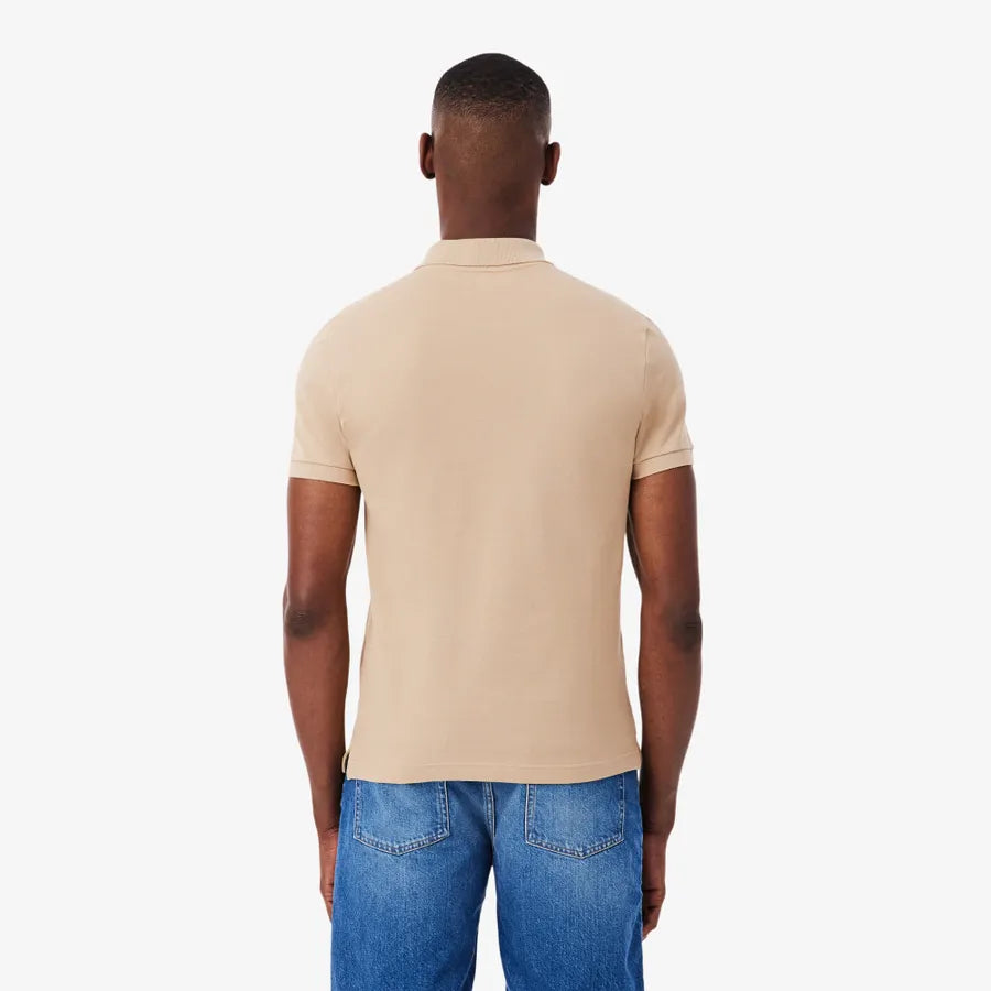 LACOSTE PH401202S POLO L.12.12 PIQUE SLIM FIT BEIGE