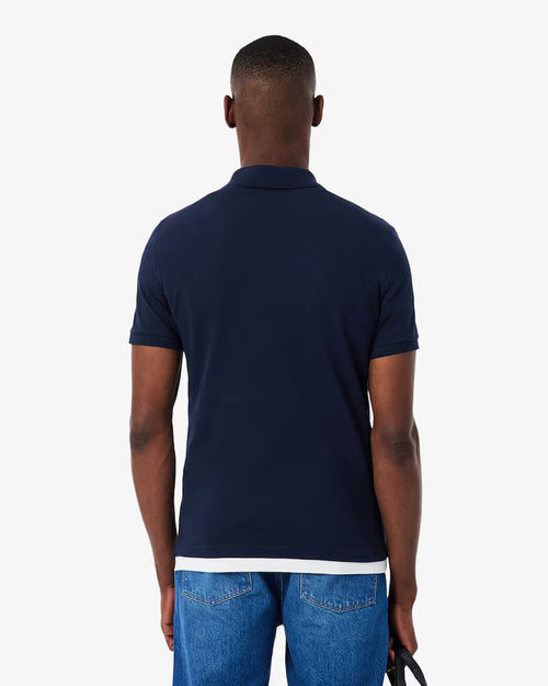 LACOSTE PH401223166 POLO L.12. PIQUE SLIM FIT BLUE