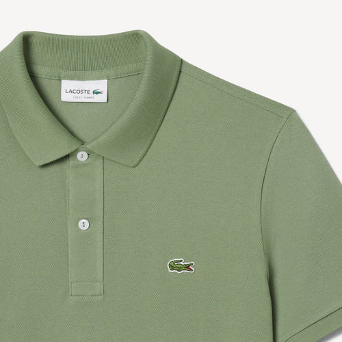 LACOSTE PH4012S86 POLO L.12. PIQUE SLIM FIT GREEN