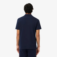 LACOSTE PH59186WZ POLO MINIPIQUE COLOR BLOCK NAVY BLUE