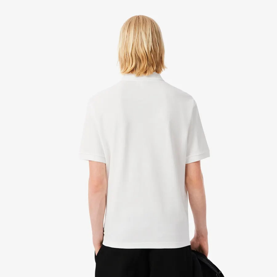 LACOSTE PH7757001 POLO PIQUE PESADO FIT HOLGADO WHITE
