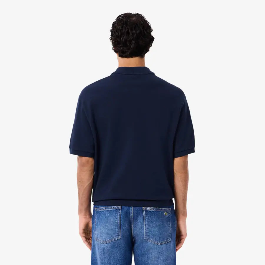 LACOSTE PH7757166 POLO PIQUE PESADO HOLGADO BLUE