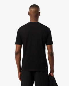 lacoste camiseta deportiva negro
