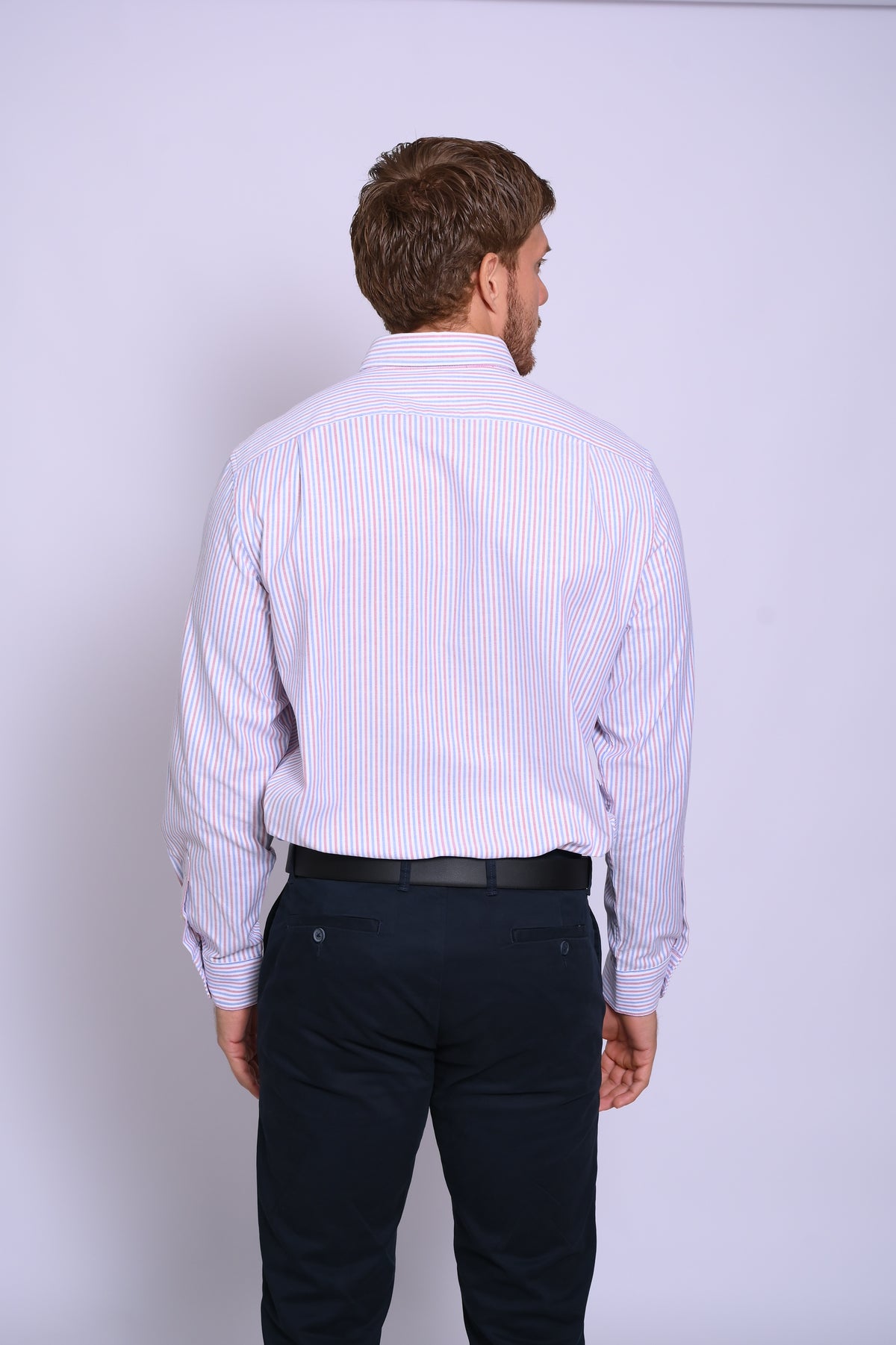 NAUTICA CAMISA MANGA LARGA DE HOMBRE BLANCO