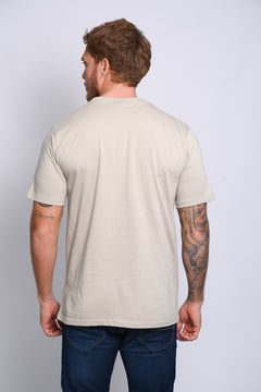 NAUTICA CAMISETAS DE HOMBRE BEIGE