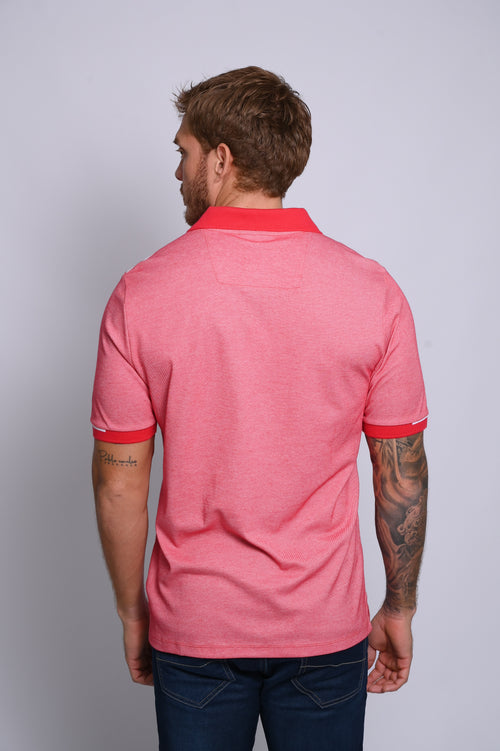 NAUTICA PLAYERA DE HOMBRE ROJO