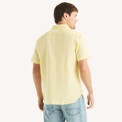 CAMISA NAUTICA PARA CABALLERO COLOR AMARILLO