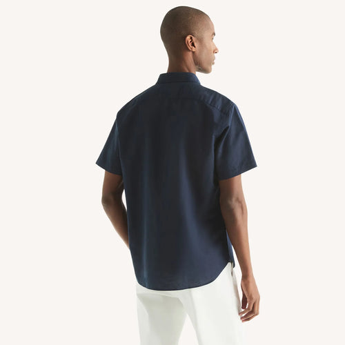 CAMISA NAUTICA PARA CABALLERO COLOR AZUL