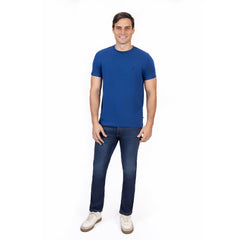 NAUTICA T-SHIRT M/C DE HOMBRE AZUL 27000V-4ES