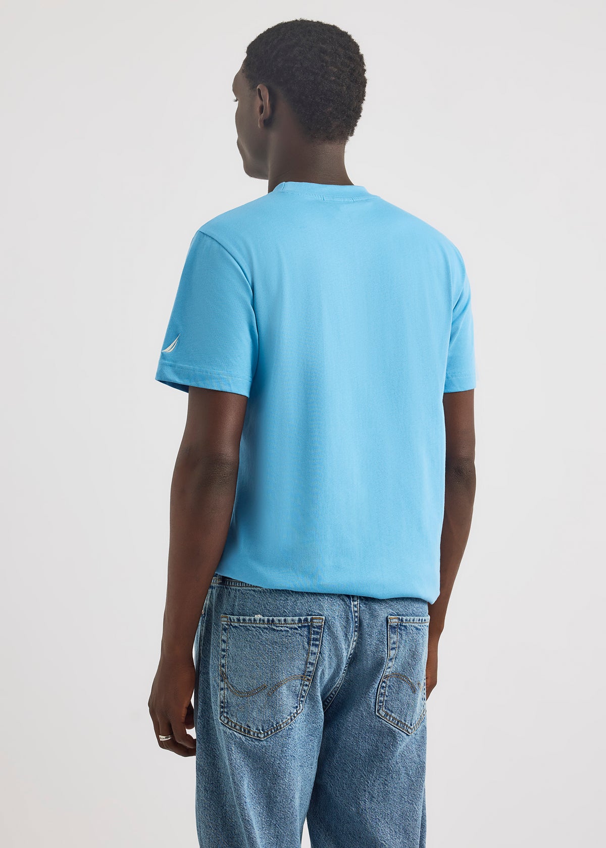 NAUTICA T-SHIRT M/C DE HOMBRE AZUL N1U04119-402
