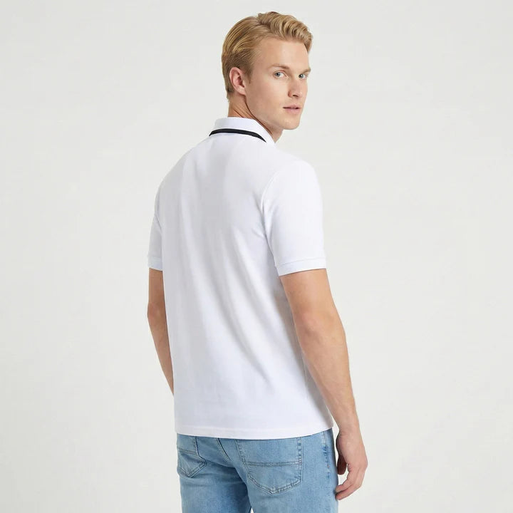 NAUTICA PLAYERA DE HOMBRE M/C BLANCO N7U04139-908