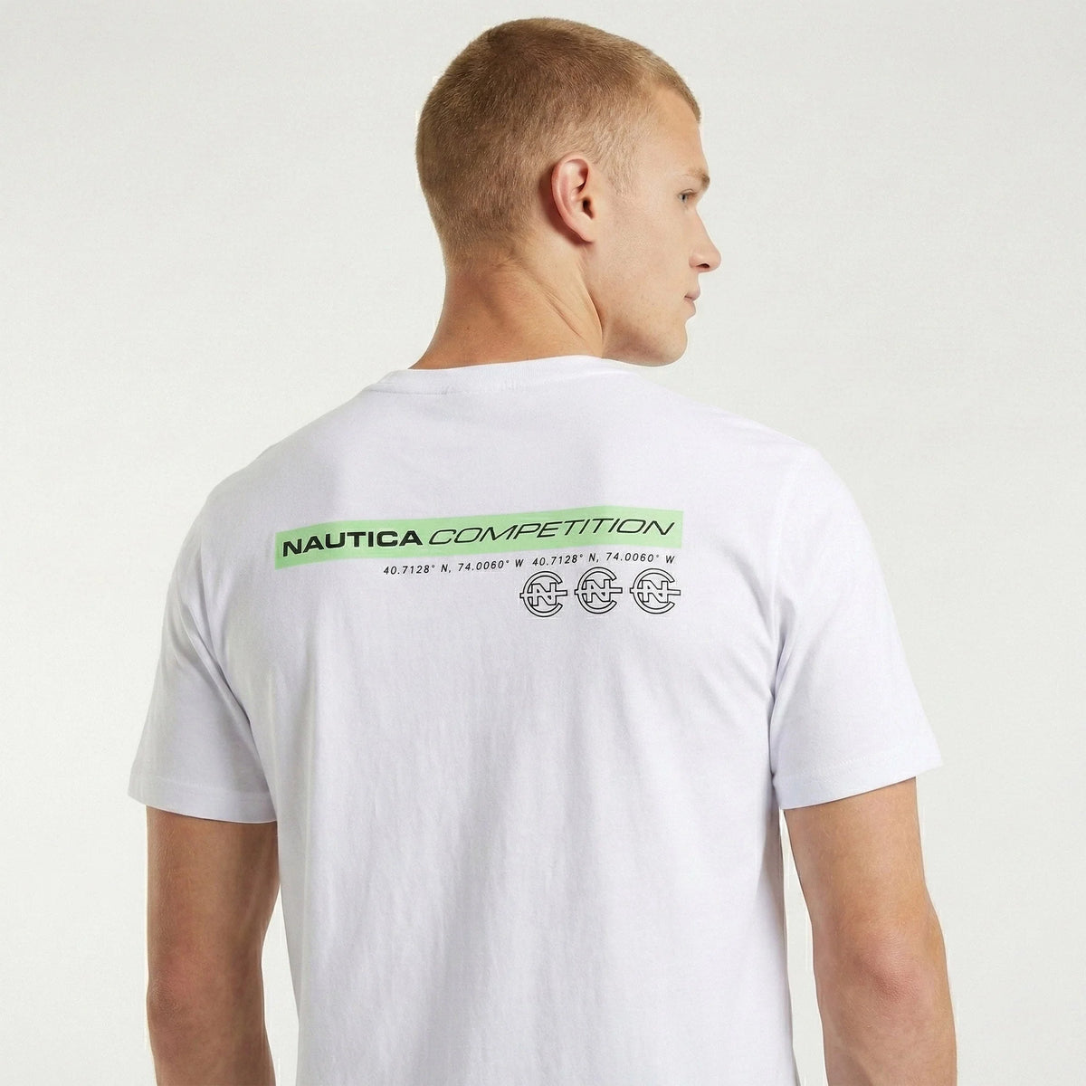 NAUTICA T-SHIRT M/C DE HOMBRE BLANCO N7U04140-908