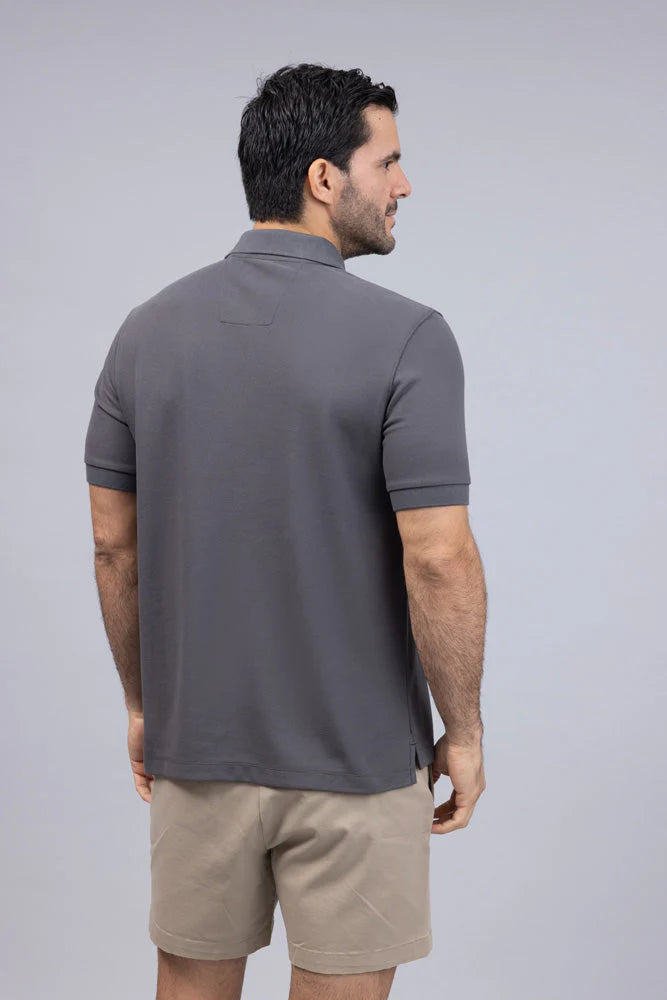 NAUTICA PLAYERA DE HOMBRE M/C GRIS K17000-0RG