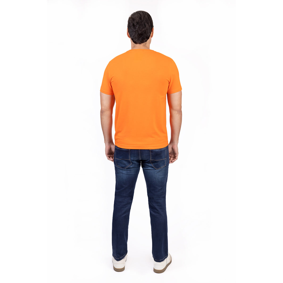 NAUTICA T-SHIRT M/C DE HOMBRE NARANJA 27000V-8PR