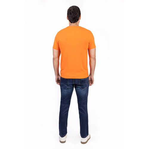 NAUTICA T-SHIRT M/C DE HOMBRE NARANJA 27000V-8PR