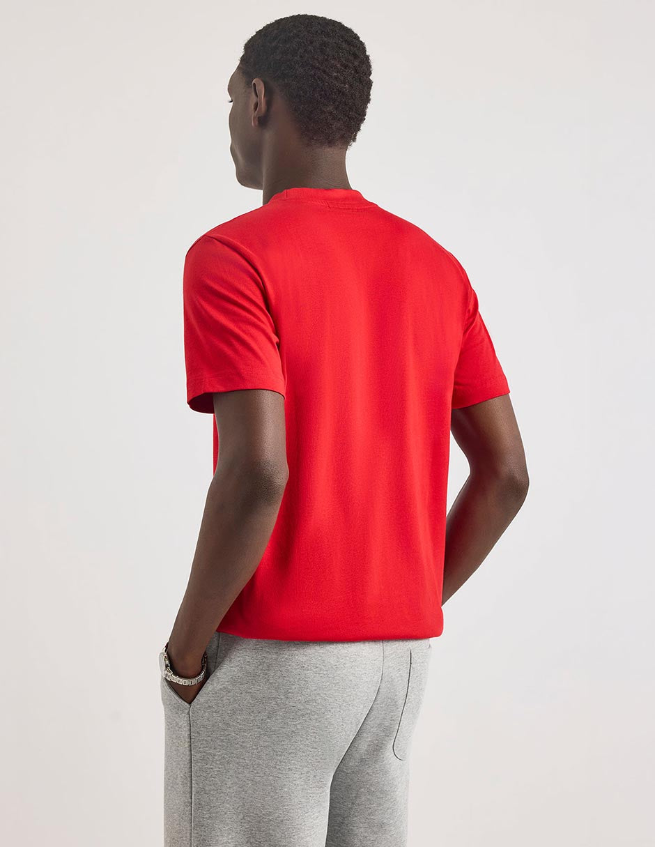 NAUTICA T-SHIRT M/C DE HOMBRE ROJO N1U04126-823