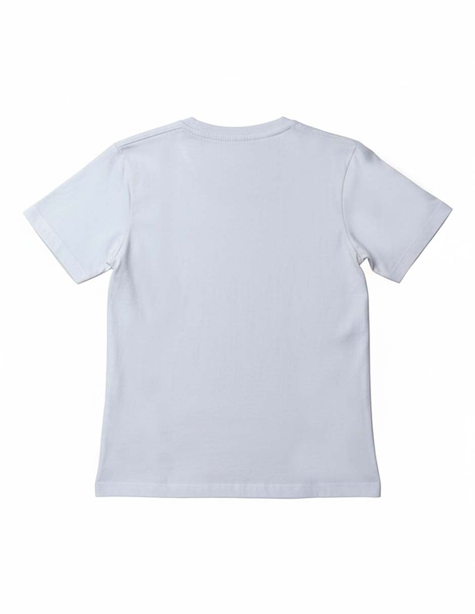 NAUTICA T-SHIRT DE NIÑO BLANCO N3JU4286-908