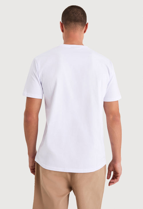 CAMISETA NAUTICA PARA CABALLERO COLOR BLANCO