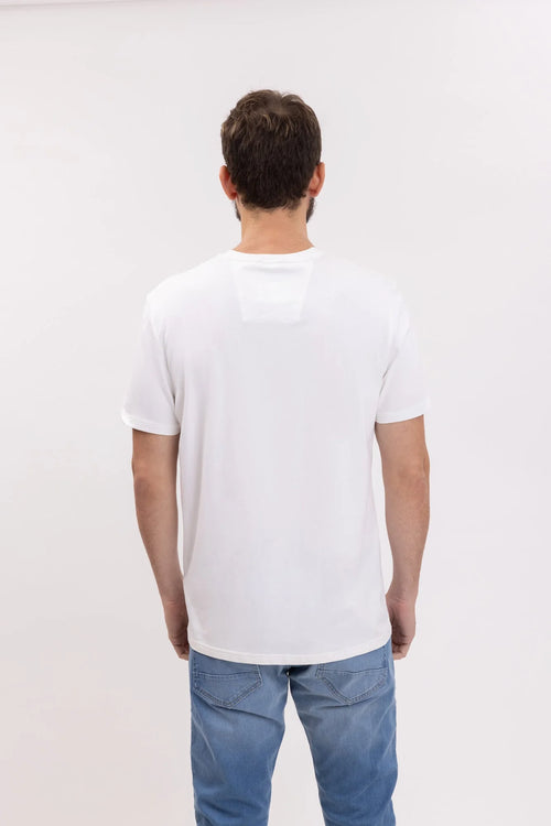 NAUTICA T-SHIRT M/C DE HOMBRE BLANCO 41050V-1BW