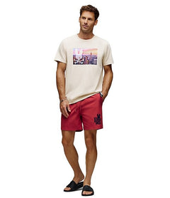 psycho bunny camiseta hombre fantasia beige