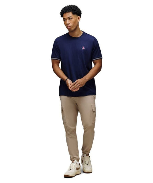 psycho bunny camiseta hombre fantasia morado