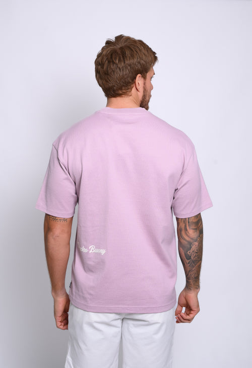 PSYCHO BUNNY CAMISETA HOMBRE FANTASIA MORADO