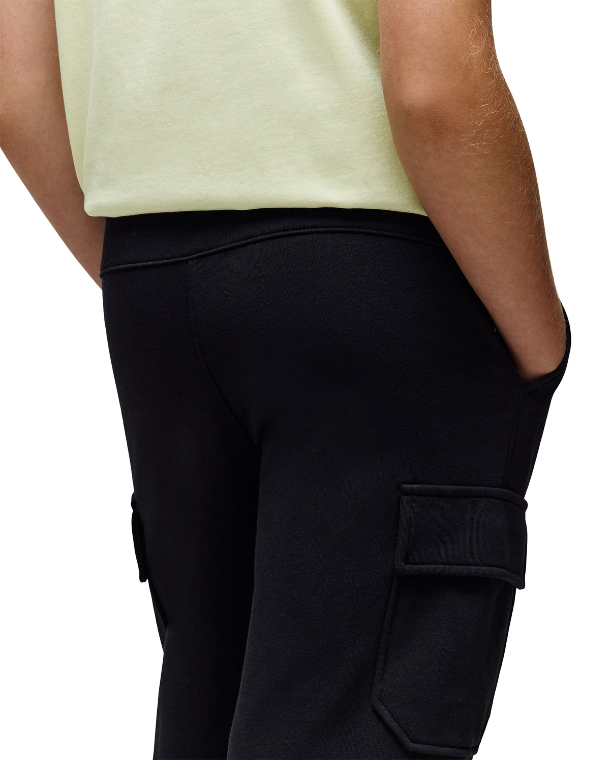 PSYCHO BUNNY PANTALON NIÑO DEPORTIVO NEGRO