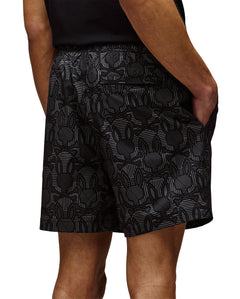 psycho bunny pantaloneta de baño hombre fantasia negro