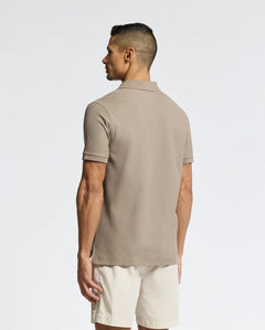 psycho bunny polo manga corta hombre clasica marron