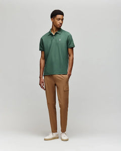 psycho bunny polo manga corta hombre clasica verde