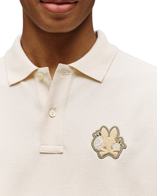 psycho bunny polo manga corta hombre fantasia beige