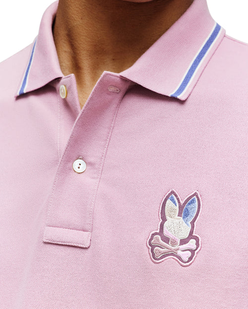 psycho bunny polo manga corta hombre fantasia morado